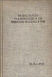 Albeda, W. - De rol van de vakbeweging in de moderne maatschappij