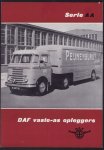 n.n - (AUTO FOLDER - CAR BROCHURE) DAF vaste -as opleggers Serie AA
