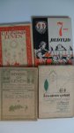 H.Menkman+L.v.Klinken & Anne de Vries+W.G.v.d.Hulst & R.Huizinga+W.G.v.d.Hulst+ H.Wansink&W.L.Schouten - Vrucht/Gertje 1948+ Nieuw ned.leesboek+ Toen en Nu 1954+ Oom Jannus met de Pet+ Een nieuw geluid