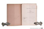 (Collectif) - (Chavroches). Commune de Chavroche. Agrandissement du cimetière. Bordereau des pièces. 1. Plan du cimetière actuel. - 2. Plan parcellaire. 3.État parcelaire. - 4. Dessins de l'agrandissement. - 5. Devis desriptif et estimatif. - 6. Cahier des ...