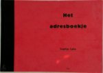 Sophie Calle 24307, [Vert.] Jan de Heer - Het adresboekje