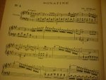 Kuhlau; Fr. - Sonatines; Volume II; Op. 59, 60 et 88