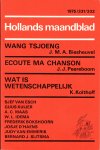 Hollands Maandblad 1975, nr. 331-332 - J.J. Peereboom, Frederik Bokshoorn, K. Kolthoff, A.C. Maas, J.M.A. Biesheuvel, Sjef van Esch, Judy van Emmerik, Guus Kuijer, Bernard J. Sijtsma, Sjoerd M. Dijkstra, Josje d'Haens en W.L. Idema - Hollands Maandblad, zeventiende jaargang, nr. 331-332, juni-juli 1975