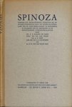 Bierens de Haan, DR. J.D., Prof Mr. Dr. Leo Polak, dr. J. H. Carp, Jhr. mr. dr. J. J. Von Schmid en Dr. H.W van der Vaart Smit - Spinoza: Gezamelijke redevoeringen, gehouden bij de Spinoza-herdenking door de afdeeling-Nederlad van de Kant-Gesellschaft op donderdag 29 december 1932 te Amsterdam in de Agnieten-kapel (Atheneum-Illustre)