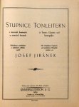 Jirànek, Josef: - Tonleitern in Terzen-, Quarten- und Sextengriffen. Mit mehrfachen Fingersatz und praktischen Beispielen versehen