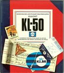 Vries, Leonard de .. Met veel zwart wit illustraties en een bijlage met vliegtuigen - Koninklijke Luchtvaart Maatschappij vlucht KL-50. Logboek van vijftig jaar vliegen