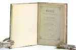 Broeckx, C. by P. F. de Wachter / M. P. Génard / J. E. Pétrequin. - Notice sur la vie et les trauvaux de C. Broeckx / Notice Nécrologique sur m. le docteur C. Broeckx / Notice historique sur le Docteur Corneille Broeckx pour servir a l'histoire de la médecine Belge [ convolute of 3 works ].