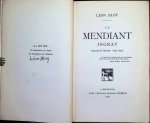 Léon Bloy - Le mendiant ingrat (journal l'Auteur. 1892 - 1895)