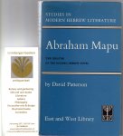 Patterson, David - Abraham Mapu, the creator of the modern Hebrew novel.