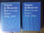 Beauvoir - Brieven aan sartre / 1930-1939 / druk 1 + Brieven aan Sartre / 1940- 1963