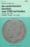 Mevius, Johan - Speciale catalogus van de Nederlandse munten van 1795 tot 1980