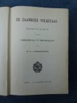 Boekenoogen, G.J.. - De Zaansche volkstaal. Bijdrage tot de kennis van den woordenschat in Noord-Holland.