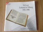 Schouw Theo - Vijf jaar letteren in Tilburg 1981-1986