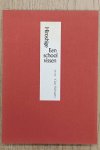 HIROSHIGE. - Een school vissen. HIROSHIGE. Leporello.