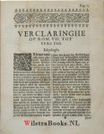 Teellinck, Willem - De worstelinghe eenes bekeerden sondaers, ofte grondighe verclaringhe van den rechten sin des VII. capittels tot den Romeynen, waer van de 7 eerste veersen ... verhandelt worden / door Willem Teellinck ; uutg. naer sijn doot door sijn sone M.T
