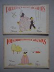 Clemens, Inge. - Dikkie en z'n nieuwe klompjes/ Toen poppemoedertje weg was. 2 delen.