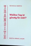 Ebertin, Reinhold - Transite. Welcher Tag ist günstig für mich? Ebertin, Reinhold - Transite. Welcher Tag ist günstig für mich?