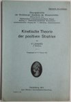 P.Lenard - Kinetische Theorie der positiven Strahlen.Sitzungsberichte der Heidelberger Akad.. 4 Abh.