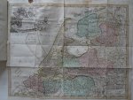 Bachiene, W.A.. - Beknopte beschryving nevens eene naauwkeurige afgezette kaart der Zeven Vereenigde Nederlanden. (I) En: Beknopte beschryving nevens eene naauwkeurige afgezette kaart der Oostenryksche Nederlanden. (II)