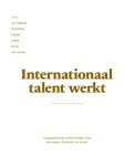  - Internationaal talent werkt