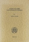 SANKARA, VETTER, T. - Studien zur Lehre und Entwicklung Sankaras.