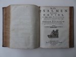 N.n. / Petrum Dathenum. - Biblia, dat is De gantsche H. Schrifture, vervattende alle de Canonijcke Boecken des Ouden en des Nieuwen Testaments. (Meegebonden: De CL Psalmen ds Propheten Davids, En eenige andere Lofsangen......Door Petrum Dathenum. En tot gemack des Sang...