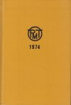 Diverse auteurs - Catalogus P.M. Tanson B.V. 1974 (gespecialiseerd in de fabricage en handel in instrumenten en hulpmiddelen voor het labatorium en onderwijs), 1668 pag. dikke, kunstleren hardcover, goede staat