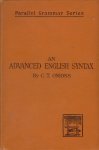 Onions, C.T. - An Advanced English Syntax based on the principles and requirements of the grammatical society. Fifth edition [Parallel Grammar Series]