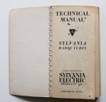  - Technical Manual - Sylvania Radio tubes