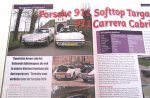  - PORSCHE 911 Softtop Targa vs. 911 Carrera Cabriolet, artikel uit KLASSIEK en TECHNIEK