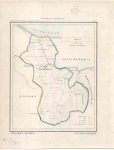 KUYPER, J., - Poortvliet.  Kadastrale Gemeente Poortvliet . Gemeentekaart in lithographie. Uit J. Kuyper, Gemeente Atlas van Nederland: Zeeland,