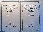 Rilke, Reiner Maria - Ausgewählte Werke, twee delen in cassette: Erster Band, Gedichte, Zweiter Band, Prosa und Ubertragungen