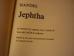 Handel; Georg Friedrich (1685-1759) - Jephtha Oratorium; for Soprano, alto, 2 tenors & bass soli, SATB & Orchestra