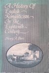 Beers, Henry A. - A History Of English Romanticism In The Eigteenth Century