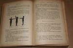 J.A. van der Boom (Auteur), B.H. Stomps (Illustrator) - De vrije en ordenoefeningen, de houdings-, spring- en evenwichtsoefeningen voor de lagere school — Theoretisch-practische handleiding bij het onderwijs in vrije-, orden-, gereedschaps-, houdings-, spring- en evenwichtsoefeningen, reien, veld- ...