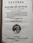 GROUVELLE A. - Lettres de madame de Sevignè a sa fille et a ses amis. (0uvelle edition) Tome 3, 7, 9, 11, 13