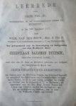 Duitsch, Christiaan Salomon - De wonderlijke leidinge Gods, omtrent eenen blinden leidsman der blinden, op wegen en paden die hij niet kende.