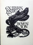 Butler, W.E. - Leslie C. Benenson,Exlibris.