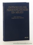 Baekelmans, Remi / Leni Verhofstadt-Deneve (eds.) / William de Coster. - Ontwikkeling, persoonlijkheid en milieu. Liber amicorum William de Coster.