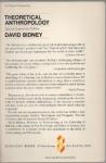 Bidney, D - Theoretical anthropology; second augmented edition