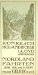 Koninklijke Hollandsche Lloyd - Brochure Koniglich Hollandischer Lloyd, Nordlandfahrten 1926