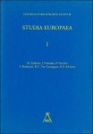 M. EYSKENS./ J. FONTAINE/P. SMEYERS/F. BAUDOUIN/R.C. VAN CAENEGEM/ R.A. MERTENS. - Ten geleide. De Europese beschaving : mirakel, mysterie, enigma./ L?? apport de l?? Belgique du premier millenaire a la formation de la culture europeenne./ Gerardus Mercator en zijn kaartprojectie./ Peter Paul Rubens en Galileo Galilei./ Hist...