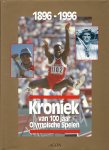 JOOP NIEZEN - Kroniek van 100 jaar Olympische Spelen 1896-1996