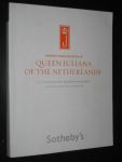 Veilingcatalogus Sotheby's - Property from the Estate of Queen Juliana of The Netherlands