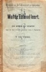 Vries, Tiemen de (1865-1936) - Wat de Talmud leert, een woord van verweer tegen den heer Stern, Israelitisch leeraar te Appingedam.