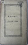 Noort, Jacobus Fredericus op ten, uit Almelo - Dissertation Utrecht legal 1839 | Dissertatio juridica inauguralis de laesione enormi [...] Schoonhoven S.E. van Nooten 1839.