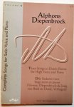 Diepenbrock, A.: - Complete songs for voice and piano. Vol. 12