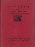 Collem, A. van - Liederen van huisvlijt. Eerste deel