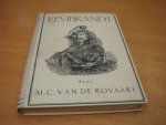 Rovaart van den M.C - Rembrandt als mensch en kunstenaar