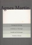 MARTIN, Agnes - Marja BLOEM - Agnes Martin - Paintings and Drawings / Schilderijen en Tekeningen / Gemälde und Zeichnungen / Peintures et Dessins - 1974-1990.